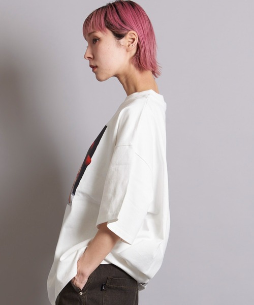 GALLIS ADDICTION(ガリスアディクション)の「GA GIRL-PHOTO TEE(Tシャツ/カットソー・メンズ・ターコイズブルー/ホワイト/ブラック・M/L)」の16枚目の写真