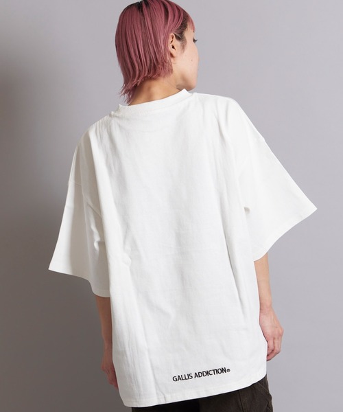GALLIS ADDICTION(ガリスアディクション)の「GA GIRL-PHOTO TEE(Tシャツ/カットソー・メンズ・ターコイズブルー/ホワイト/ブラック・M/L)」の11枚目の写真