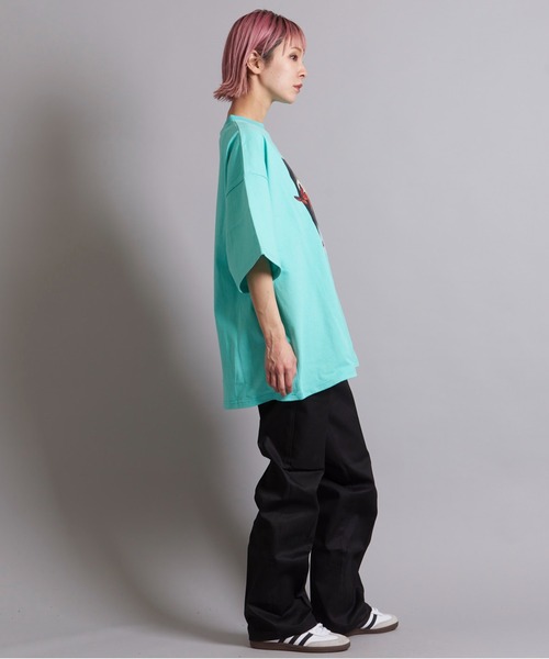 GALLIS ADDICTION(ガリスアディクション)の「GA GIRL-PHOTO TEE(Tシャツ/カットソー・メンズ・ターコイズブルー/ホワイト/ブラック・M/L)」の22枚目の写真