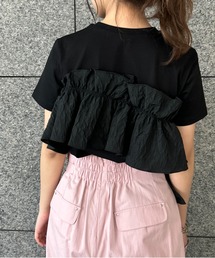 Mystrada（マイストラーダ）の「アシメフリルTシャツ（Tシャツ