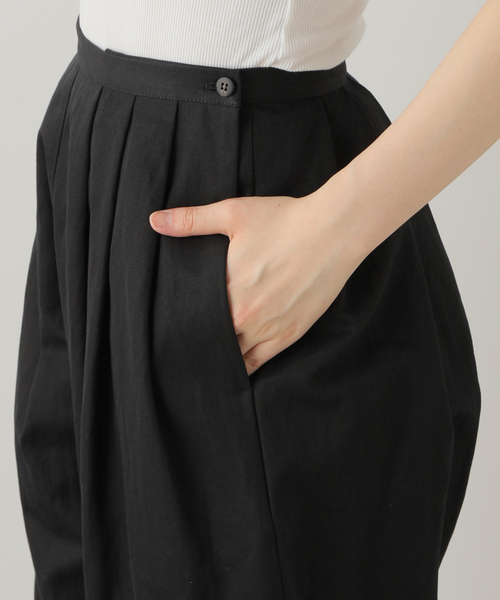 EDIT. FOR LULU(エディットフォールル)の「タックジョガーパンツ(その他パンツ・レディース・ブラック/ホワイト・36/34)」の21枚目の写真