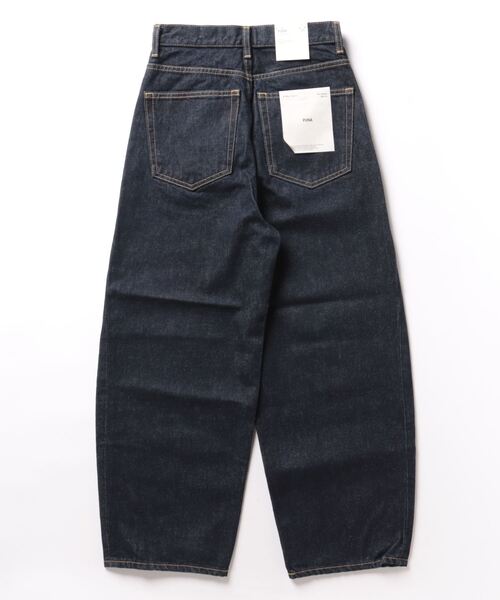 BLACK BY MOUSSY（ブラックバイマウジー）の「■PUNA one wash denim(プナワンウォッシュデニム)（デニムパンツ・レディース・ダークブルー・25inch/26inch/23inch/24inch）」の2枚目の写真