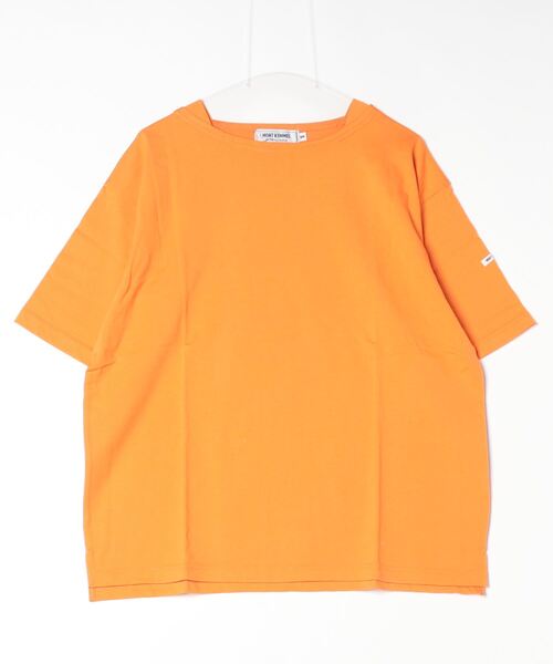 MONT KEMMEL YARN DYED 30/2 PLATING JERSRY BASQUE SHIRTS SOLID S/S（Tシャツ/カットソー）｜MONT KEMMEL（モンケメル）