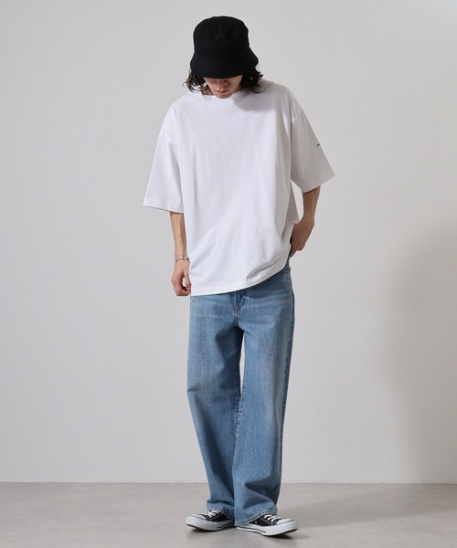 MONT KEMMEL YARN DYED 30/2 PLATING JERSRY BASQUE SHIRTS SOLID S/S（Tシャツ/カットソー）｜MONT KEMMEL（モンケメル）