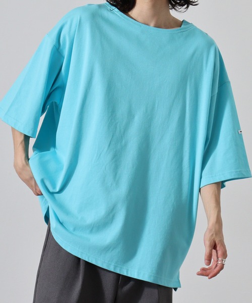 MONT KEMMEL YARN DYED 30/2 PLATING JERSRY BASQUE SHIRTS SOLID S/S（Tシャツ/カットソー）｜MONT KEMMEL（モンケメル）