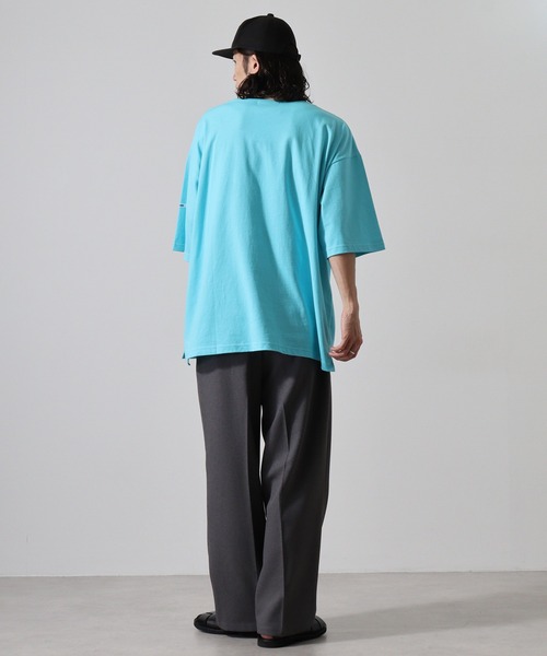 MONT KEMMEL YARN DYED 30/2 PLATING JERSRY BASQUE SHIRTS SOLID S/S（Tシャツ/カットソー）｜MONT KEMMEL（モンケメル）