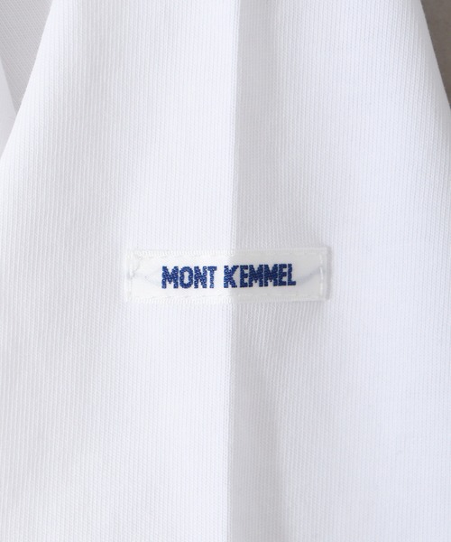 MONT KEMMEL YARN DYED 30/2 PLATING JERSRY BASQUE SHIRTS SOLID S/S（Tシャツ/カットソー）｜MONT KEMMEL（モンケメル）