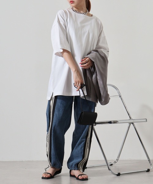 MONT KEMMEL YARN DYED 30/2 PLATING JERSRY BASQUE SHIRTS SOLID S/S（Tシャツ/カットソー）｜MONT KEMMEL（モンケメル）