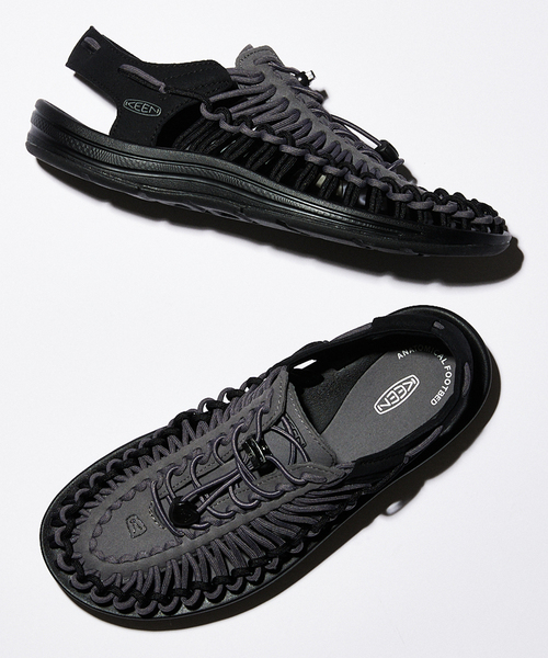 KEEN(キーン)の「KEEN / キーン UNEEK(サンダル・メンズ・ブラック系その他/チャコールグレー・80/100/95/90/85)」の1枚目の写真