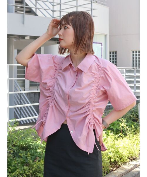 Ungrid（アングリッド）の「ドロストデザインシャツ（シャツ/ブラウス