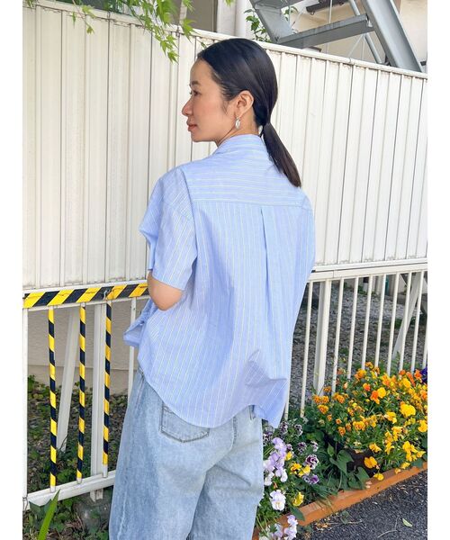 Ungrid - Ungrid 新品2022 シャツ アングリッド Ungrid マルチウェイビスチェレイヤードシャツ