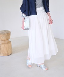 ROPE' PICNIC | シアーナイロンギャザースカート(スカート)