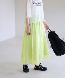 ROPE' PICNIC | シアーナイロンギャザースカート(スカート)