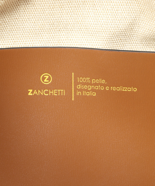 Zanchetti(ザンチェッティ)の「【ZANCHETTI / ザンケッティ】WOVEN MIDI SHOPPER:トートバッグ(トートバッグ・レディース・ブラウン・FREE)」の15枚目の写真