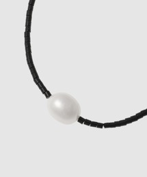 【SOPHIE BUHAI】シルバー 淡水パール＆シルクコ―ド チョーカー Tiny Pearl Collar（チョーカー）｜SOPHIE BUHAI
