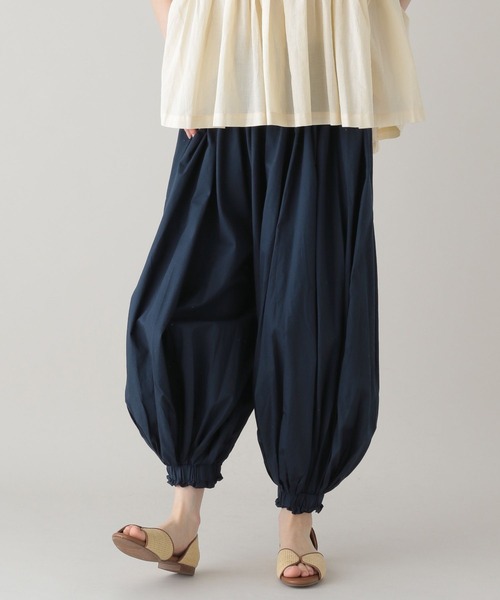 mumokuteki×natural by clip ギャザー バルーンパンツ 楽天市場】【SALE／20%OFF】＜natural by clip/mumokutekiコラボ