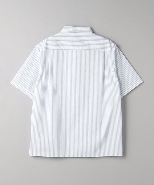 BEAUTY&YOUTH UNITED ARROWS(ビューティーアンドユースユナイテッドアローズ)の「クールタッチ ストライプ キャンプカラー リラックスレギュラー シャツ ‐接触冷感‐(シャツ/ブラウス・メンズ・ライトブルー/ロイヤルブルー/ホワイト・S/M/L/XL)」の18枚目の写真