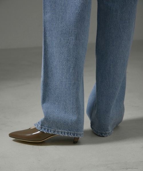 SALON adam et rope'（サロン アダム エ ロペ）の「【RED CARD TOKYO（レッドカードトーキョー）】DAKOTA/ダコタ（デニムパンツ・レディース・ブルー系その他6・23/24/25/26/22）」の7枚目の写真