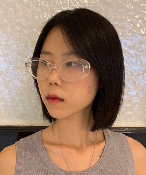 Didot.showroom（ディドット ショールーム）の「EYEWEAR 006（メガネ・レディース・ブラック/クリア・FREE）」の2枚目の写真