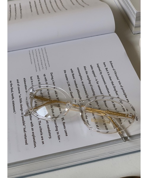 Didot.showroom（ディドット ショールーム）の「EYEWEAR 006（メガネ・レディース・ブラック/クリア・FREE）」の8枚目の写真