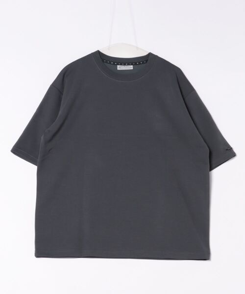 BOYCOTT（ボイコット）の「【BOYCOTT/ボイコット】オーバーサイズボックスシルエットバックプリント５分袖Tシャツカットソー（Tシャツ/カットソー・メンズ・チャコールグレー/ホワイト/ブラック・LARGE/MEDIUM/X-LARGE）」の9枚目の写真