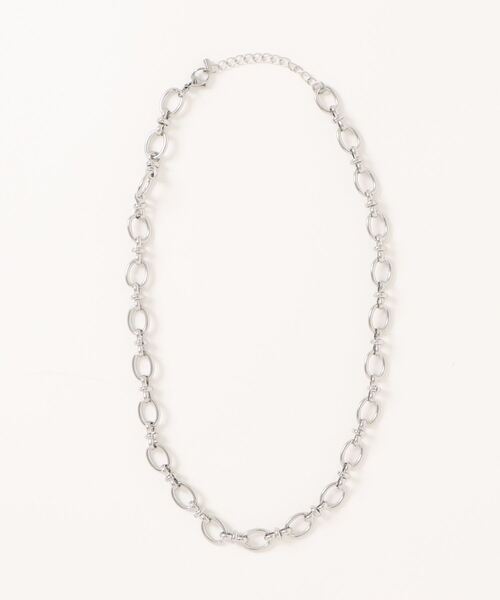 ネックレス、カフス ステンレスデザインネックレス 136325（ネックレス）｜LOWRYS