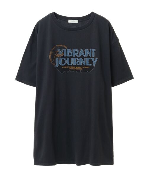 earth music&ecology（アースミュージックアンドエコロジー）の「ヴィンテージライクツアーTee（Tシャツ/カットソー・レディース・ピンク/チャコールグレー/オフホワイト・FREE）」の17枚目の写真