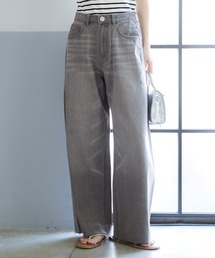 coca（coca） | 軽量デニム カットオフワイドパンツ(デニムパンツ)