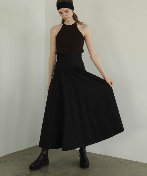 CORSET LINE FLARE SKIRT（スカート）｜CLANE（クラネ）のファッション  