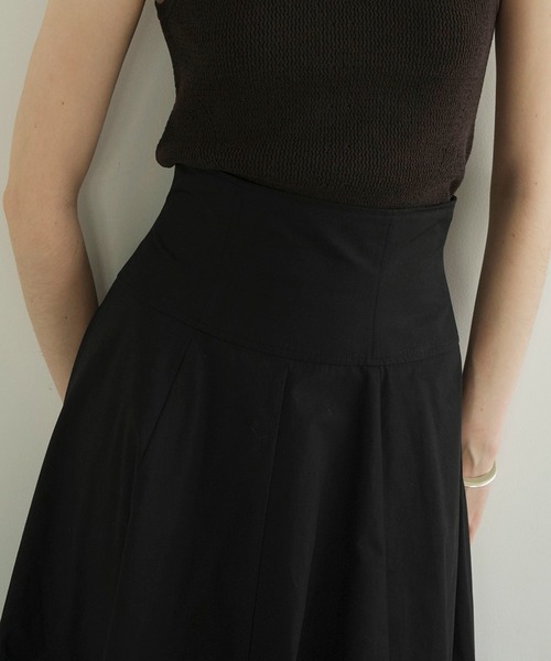 CLANE クラネ　CORSET LINE FLARE SKIRT CORSET LINE FLARE SKIRT（スカート）｜CLANE（クラネ）の