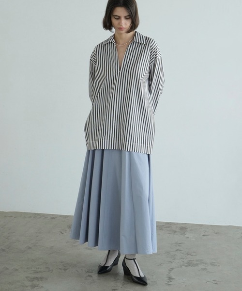 CLANE クラネ　CORSET LINE FLARE SKIRT CORSET LINE FLARE SKIRT（スカート）｜CLANE（クラネ）の