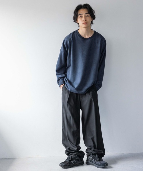 LOWRYS FARM（ローリーズファーム）の「ＴＲドローコードパンツ 116879（その他パンツ・メンズ・ブラック/グレー・MEDIUM/LARGE）」の14枚目の写真