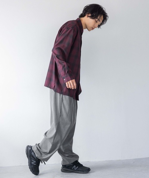 LOWRYS FARM（ローリーズファーム）の「ＴＲドローコードパンツ 116879（その他パンツ・メンズ・ブラック/グレー・MEDIUM/LARGE）」の19枚目の写真