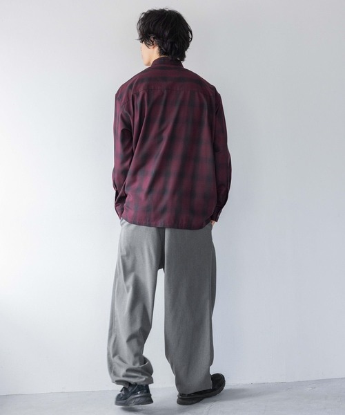 LOWRYS FARM（ローリーズファーム）の「ＴＲドローコードパンツ 116879（その他パンツ・メンズ・ブラック/グレー・MEDIUM/LARGE）」の20枚目の写真