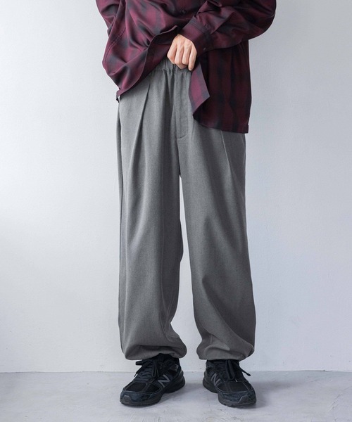 LOWRYS FARM（ローリーズファーム）の「ＴＲドローコードパンツ 116879（その他パンツ・メンズ・ブラック/グレー・MEDIUM/LARGE）」の21枚目の写真