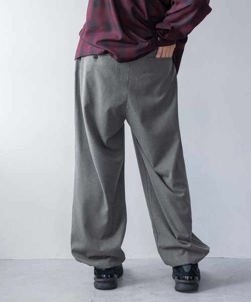 LOWRYS FARM（ローリーズファーム）の「ＴＲドローコードパンツ 116879（その他パンツ・メンズ・ブラック/グレー・MEDIUM/LARGE）」の22枚目の写真