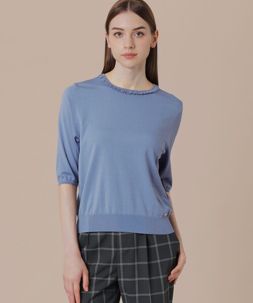 【セール】ミニラッフルニットプルオーバー（ニット/セーター）｜MACKINTOSH LONDON（マッキントッシュ ロンドン）