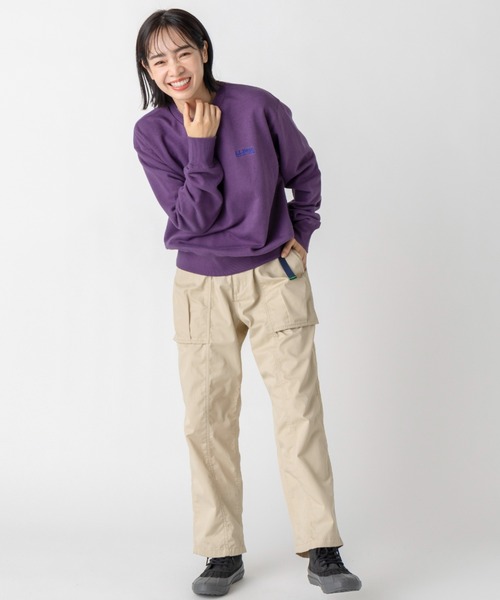 L.L.Bean（エルエルビーン）の「【JAPAN EDITION】スミスフィールド・クルーネック・スウェットシャツ（スウェット・レディース・タン/ライトグレー/グリーン系/パープル・MEDIUM）」の15枚目の写真