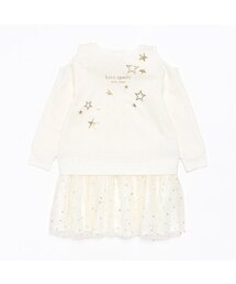 kate spade new york kids（ケイトスペードニューヨーク）の「トドラー スターズ&ムーンドッキングワンピース（ワンピース・キッズ）」