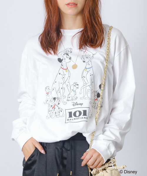 GOOD ROCK SPEED(グッドロックスピード)の「【GOOD ROCK SPEED / グッドロックスピード】プリントロンT / Disney /ディズニー / キャラクターTシャツ(Tシャツ/カットソー・レディース・ホワイト系その他2/ホワイト系その他・M)」の18枚目の写真