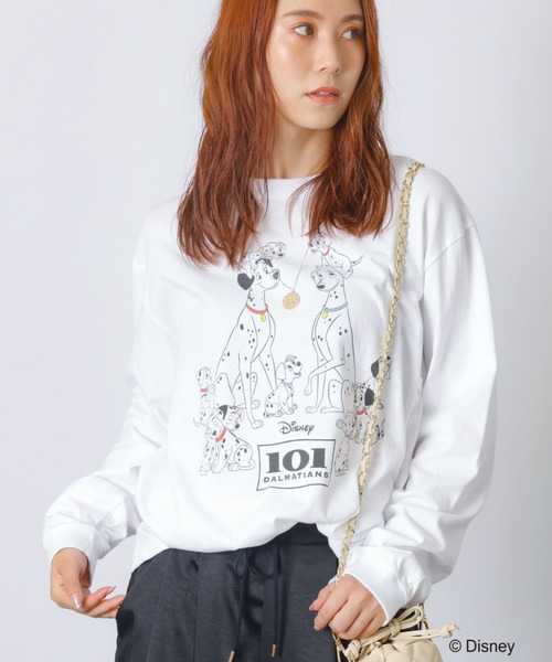 GOOD ROCK SPEED(グッドロックスピード)の「【GOOD ROCK SPEED / グッドロックスピード】プリントロンT / Disney /ディズニー / キャラクターTシャツ(Tシャツ/カットソー・レディース・ホワイト系その他2/ホワイト系その他・M)」の20枚目の写真