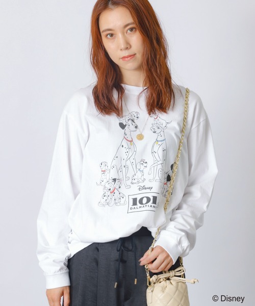GOOD ROCK SPEED(グッドロックスピード)の「【GOOD ROCK SPEED / グッドロックスピード】プリントロンT / Disney /ディズニー / キャラクターTシャツ(Tシャツ/カットソー・レディース・ホワイト系その他2/ホワイト系その他・M)」の22枚目の写真
