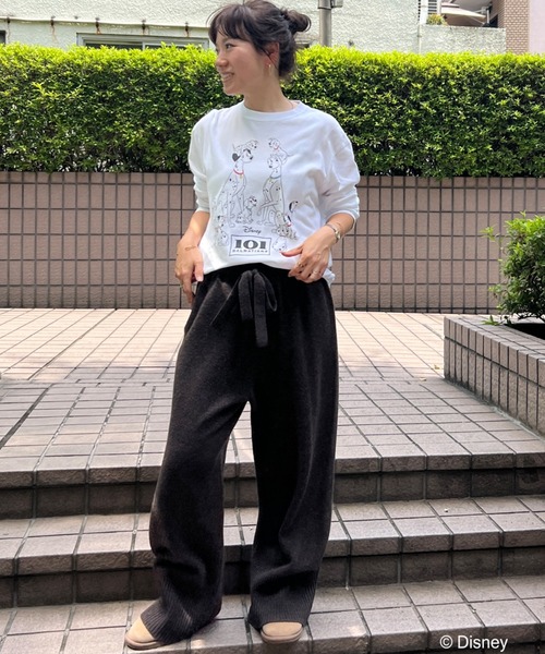 GOOD ROCK SPEED(グッドロックスピード)の「【GOOD ROCK SPEED / グッドロックスピード】プリントロンT / Disney /ディズニー / キャラクターTシャツ(Tシャツ/カットソー・レディース・ホワイト系その他2/ホワイト系その他・M)」の13枚目の写真