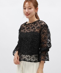 LAKOLE | 2WAYバテンレースブラウス / 142986(シャツ/ブラウス)