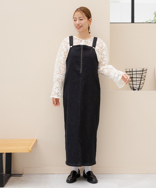 LAKOLE（ラコレ）の「2WAYバテンレースブラウス / 142986（シャツ/ブラウス・レディース・アイボリー/ブラック・FREE）」の5枚目の写真