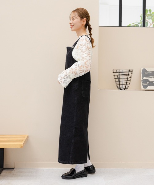 LAKOLE（ラコレ）の「2WAYバテンレースブラウス / 142986（シャツ/ブラウス・レディース・アイボリー/ブラック・FREE）」の6枚目の写真