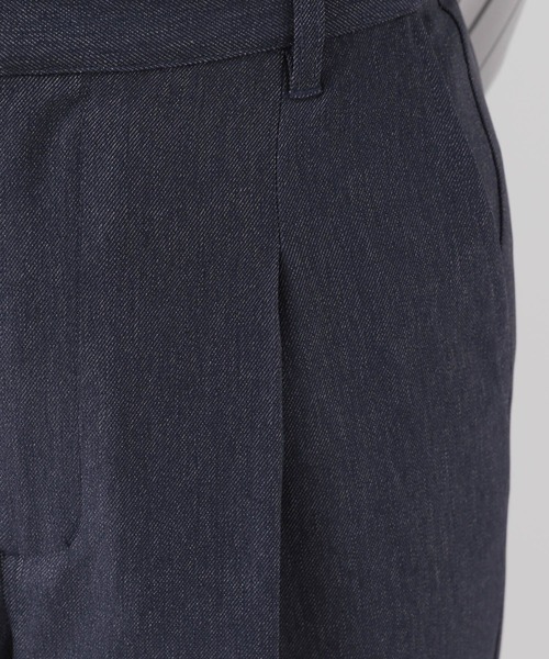 Elura（エルーラ）の「＜レギュラー／低身長サイズ＞大人デニムテーパードパンツ／143164（デニムパンツ・レディース・ネイビー・FREE(S)/LARGE/MEDIUM）」の13枚目の写真