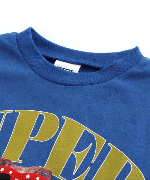 BREEZE（ブリーズ）の「【WEB限定】スーパーヒーロー 長袖Tシャツ（Tシャツ/カットソー・キッズ・オフホワイト/ブルー/チャコール・90/100/110/120/80/130/140）」の7枚目の写真