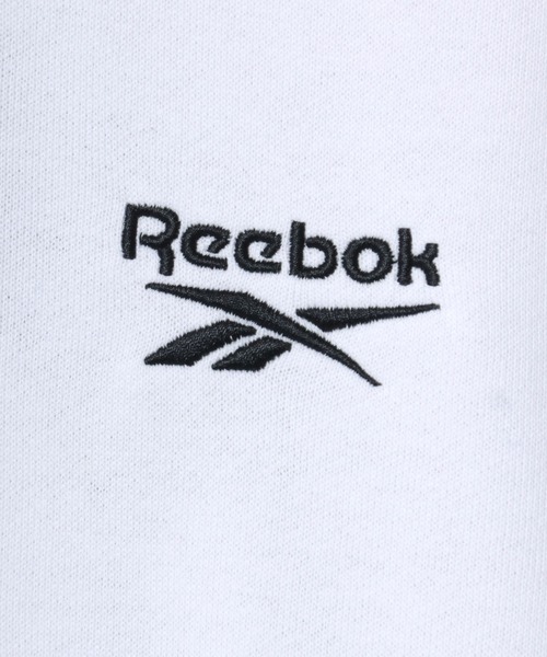 Reebok(リーボック)の「Reebok/リーボック オーバーサイズ 裏毛 バックプリント サークルロゴ ワンポイント刺繍 スウェット パーカー フーディー/レディース メンズ(パーカー・メンズ・ブルー/ブラック/ホワイト・LL/L/M)」の14枚目の写真