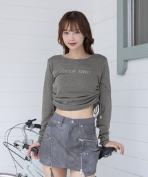 3.3 Field Trip／シャーリングロゴ長袖T